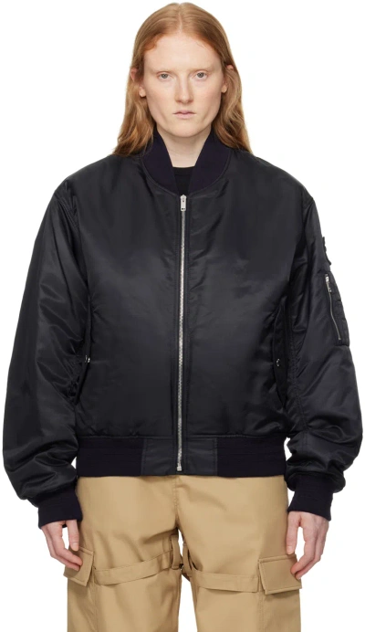 Ambush Black Patch Bomber Jacket