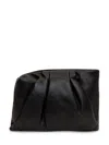 Ambush Black Solid Clutch In Black