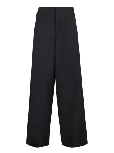 Ambush Wide-leg Tailored Trousers In Black