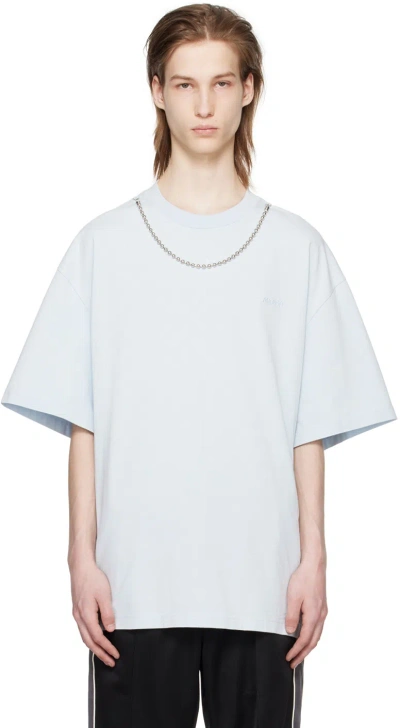 Ambush Blue Ball Chain T-shirt In Light Blue