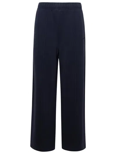 Ambush Blue Cotton Pants In Navy