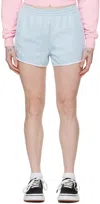Ambush Blue Drawstring Shorts In Baby Blue