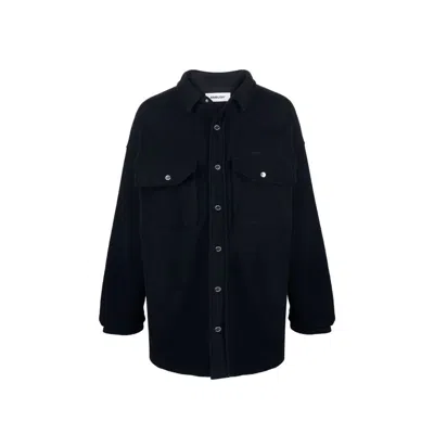 Ambush Wool Shirt Jacket Men In Blue