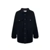 Ambush Wool-blend Overshirt In Black