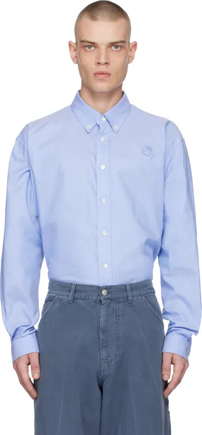 Ambush Blue Oxford Shirt In Light Blue