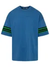 Ambush Loose-fitting T-shirt With Logo Patch In Blue