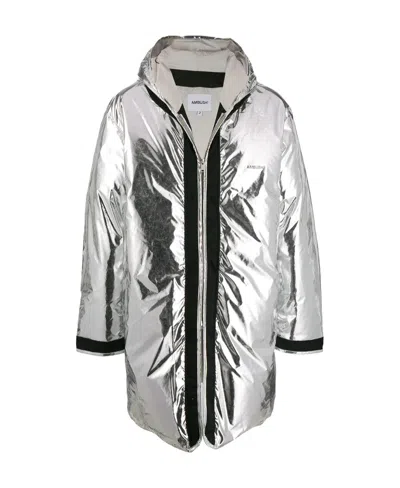 Ambush Bright-faced Down Jacket In Gray