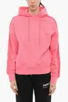 Ambush Logo Cotton Hoodie In Pink