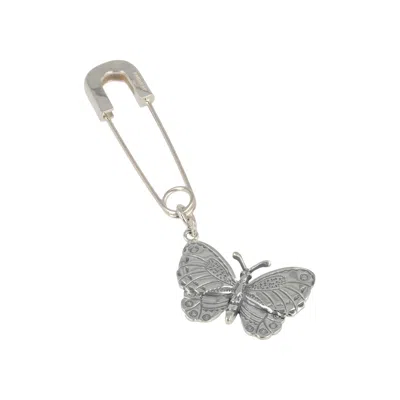 Pre-owned Ambush Butterfly Charm Single Earring 'silver' | Women's Size Onesize