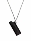 Ambush Lighter Case Pendant Necklace In Silver