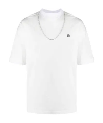 Ambush Chain Detail T-shirt In White