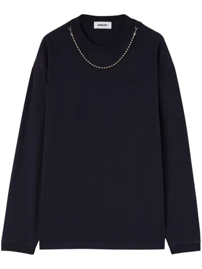 Ambush Sweatshirt Mit Kugelkette In Blue