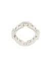 Ambush Chain-link Ring In Silver