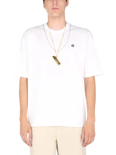 Ambush Relaxed Fit Crew Neck T-shirt In White