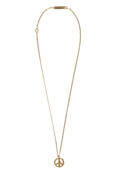 Ambush Chain Necklace With Decorative Pendant In Gold
