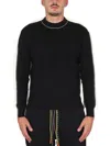Ambush Black Knitted Sweater In Black