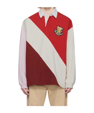 AMBUSH COLORFUL LONG-SLEEVE POLO SHIRT