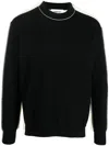Ambush Black Knitted Sweater In Black