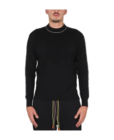 AMBUSH AMBUSH COLOUR-BLOCK KNIT CREWNECK SWEATER