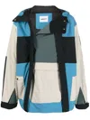 Ambush Colour-block Hooded Jacket In Black