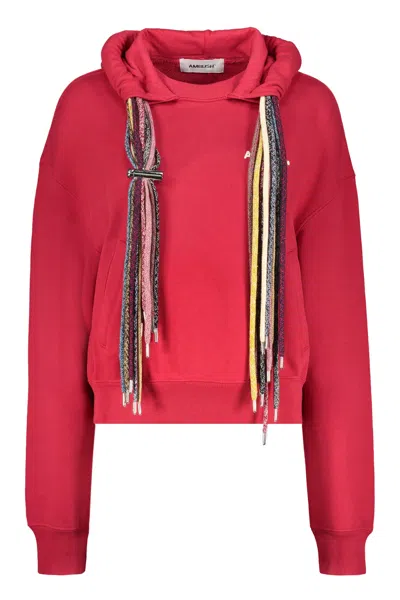 Ambush Cotton Hoodie In Red