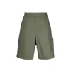 Ambush Drawstring Knee-length Shorts In Green