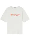 Ambush Neon Graphic Crew Neck T-shirt In White