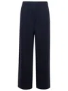 Ambush Blue Cotton Pants In Navy