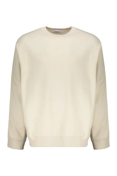 Ambush Cotton Sweatshirt In Ivory