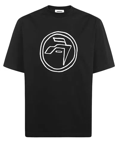 Ambush Cotton T-shirt In Black