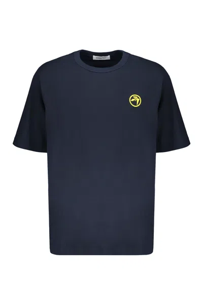 Ambush Cotton T-shirt In Blue