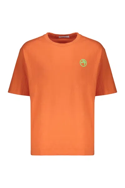 Ambush Cotton T-shirt In Orange