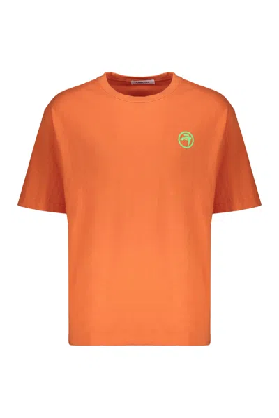 Ambush Cotton T-shirt In Orange