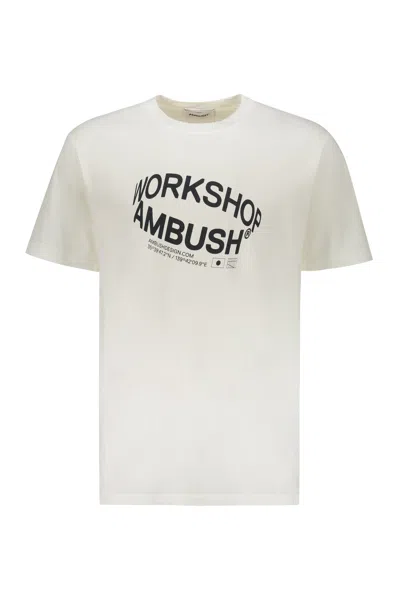 Ambush Cotton T-shirt In White