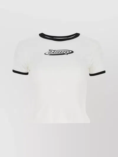 AMBUSH COTTON T-SHIRT WITH UNIQUE FRONT PRINT