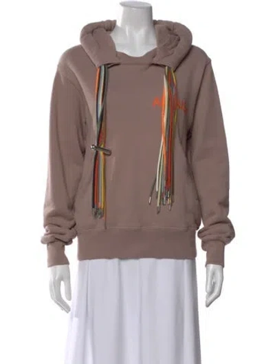 Pre-owned Ambush Crew Neck Long Sleeve Hoodie In Neutral