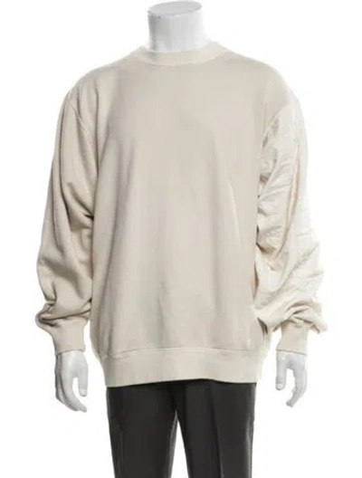 Pre-owned Ambush Crew Neck Long Sleeve Pullover In Neutrals
