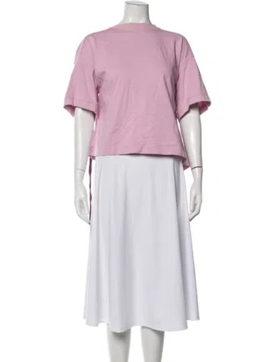 Pre-owned Ambush Crew Neck Short Sleeve T-shirt In Pink