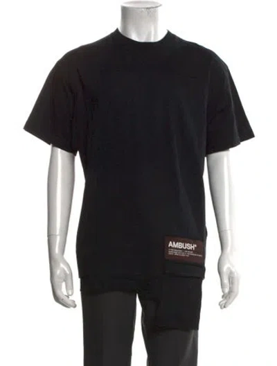 Pre-owned Ambush Crew Neck Short Sleeve T-shirt W/ Tags In Black