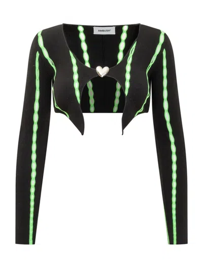 AMBUSH AMBUSH CROPPED CARDIGAN