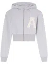 Ambush Cropped Hoodie In Grey