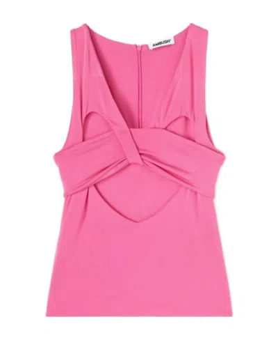AMBUSH AMBUSH HEART SHAPED SLEEVELESS TOP