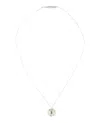 Ambush Daisy Charm Necklace In Silver