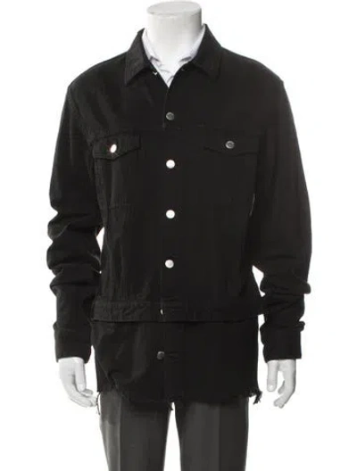 Pre-owned Ambush Denim Jacket In Black