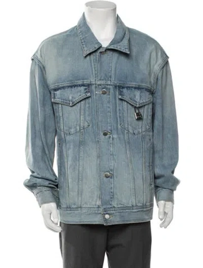 Pre-owned Ambush Denim Jacket In Blue
