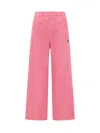 Ambush Denim Pants In Pink
