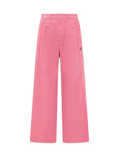 Ambush Denim Pants In Pink