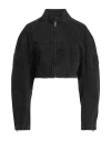 Ambush Denim Woman Denim Outerwear Black Size M Cotton