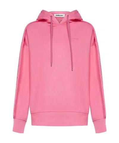 AMBUSH AMBUSH STITCHED EDGE DRAWSTRING HOODIE