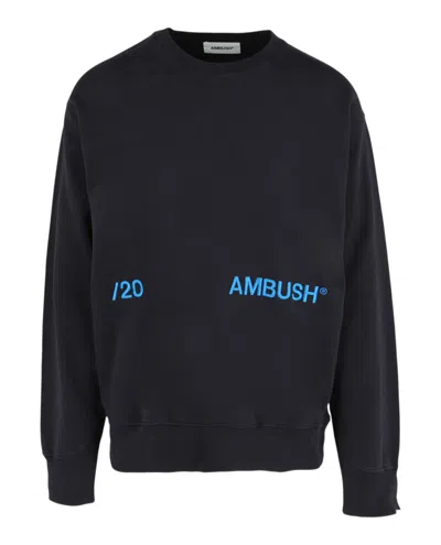 Ambush Embroidered Logo Sweatshirt In Black